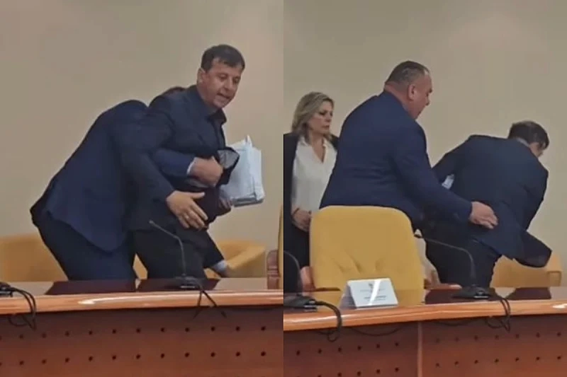 Fizički obračun Vukanovića sa Stevandićem